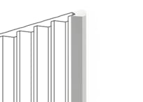 Hiwood Финишные Молдинги Финишный Молдинг LF136B NP 1.57x270x1.2 см поверхность 