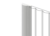 Hiwood Финишные Молдинги Финишный Молдинг LF137A NP 3.56x270x1.2 см поверхность 