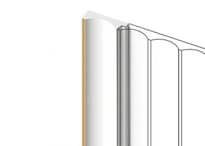 Hiwood Финишные Молдинги Финишный Молдинг LF139A W49G 3.2x270x1.2 см поверхность 