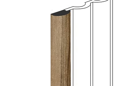 Hiwood Финишные Молдинги Финишный Молдинг LF140B BR495 2.6x270