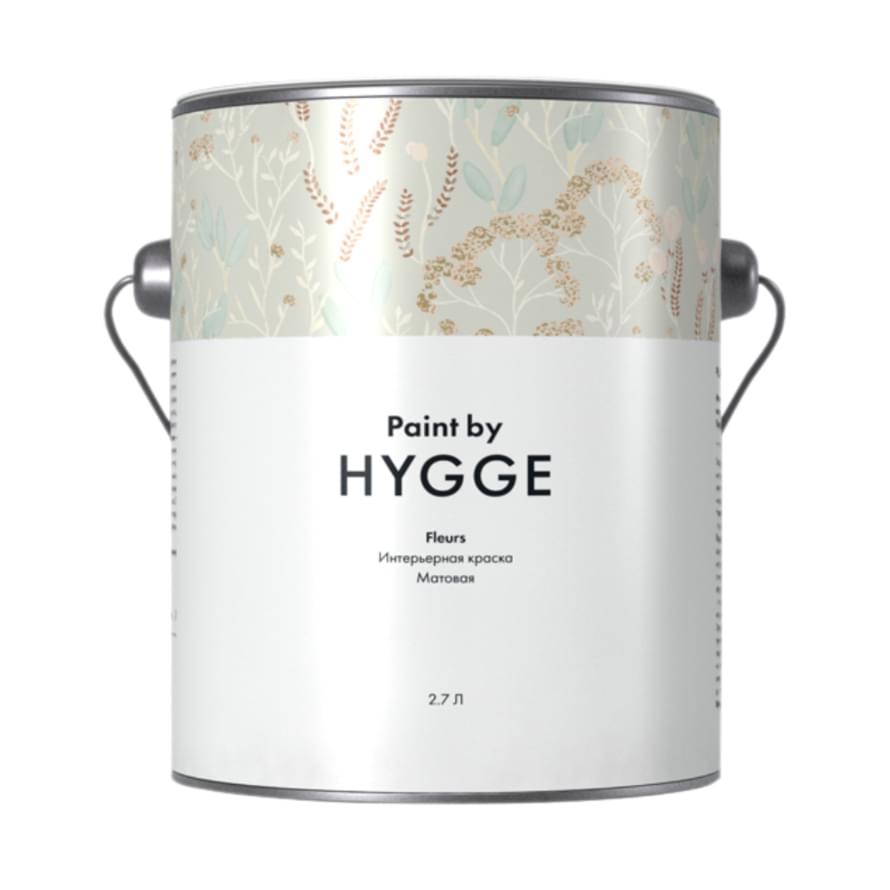Hygge Paint Интерьерные Краски Fleurs 2.7 л  краска поверхность 