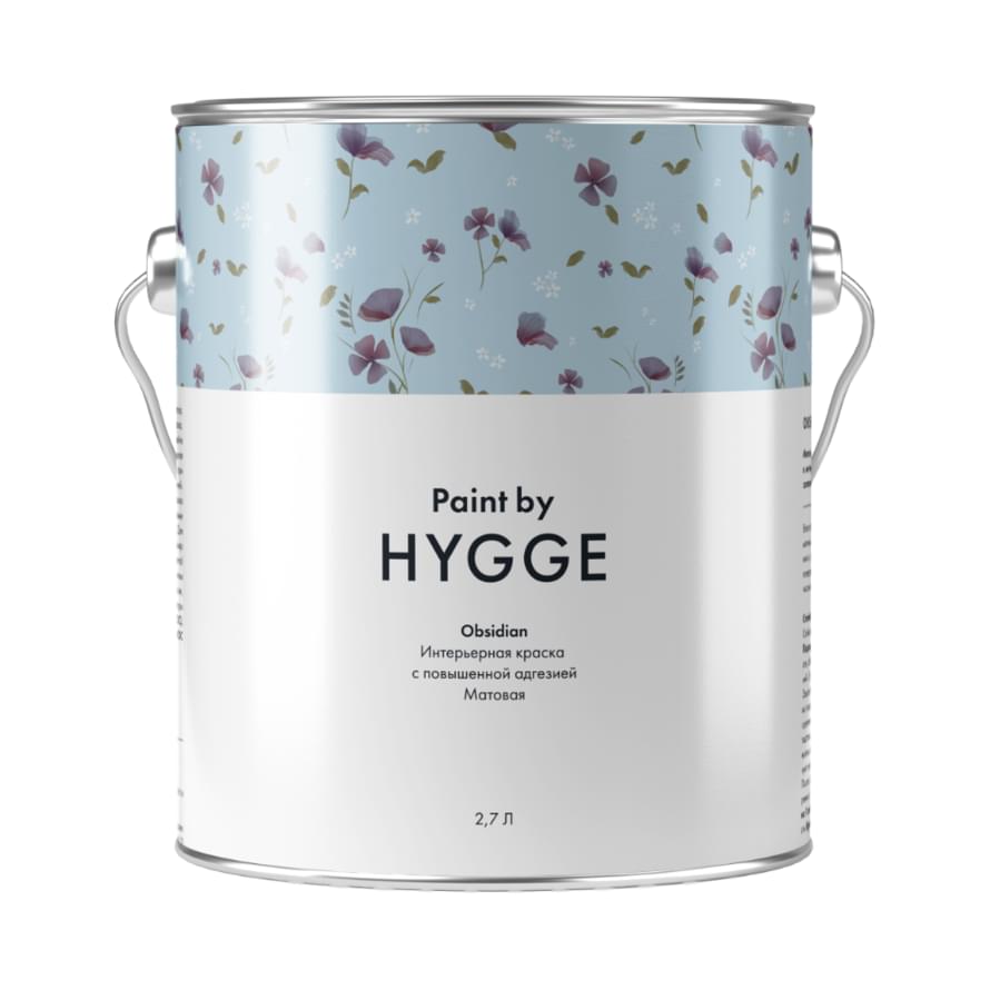 Hygge Paint Интерьерные Краски Obsidian 2.7 л  краска поверхность 