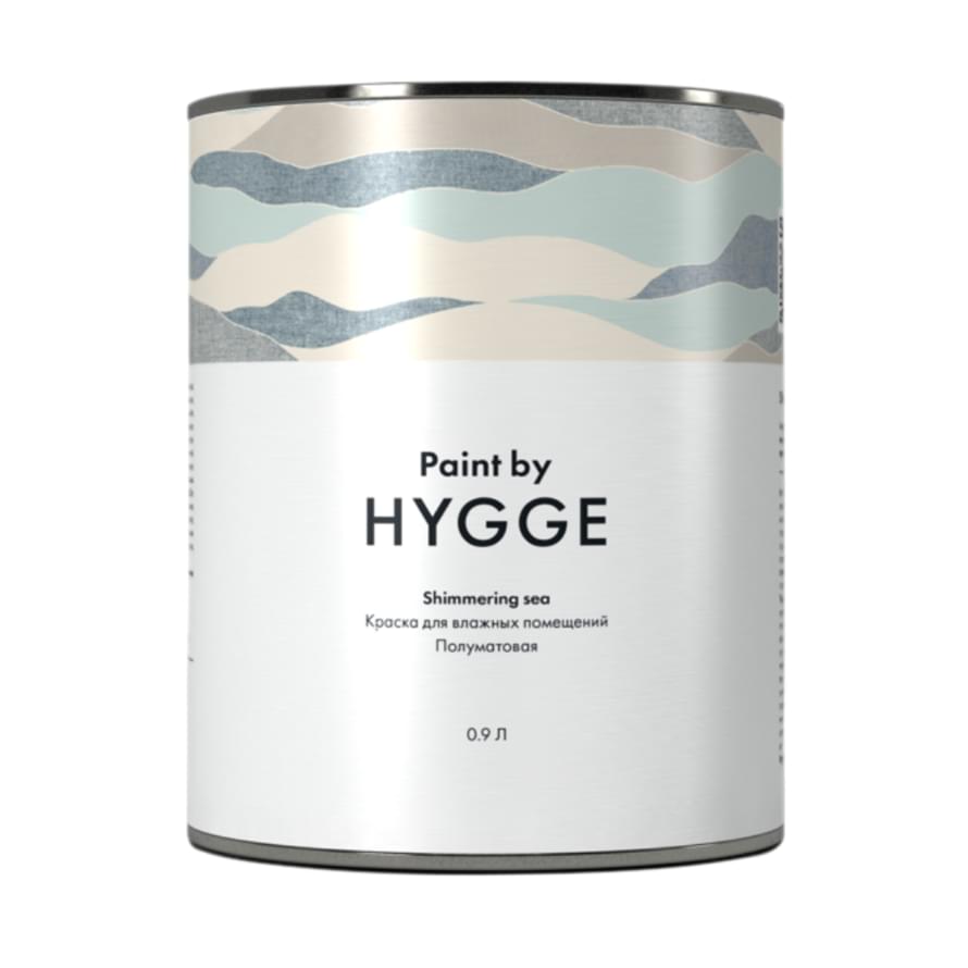 Hygge Paint Интерьерные Краски Shimmering Sea 0.9 л  краска поверхность 