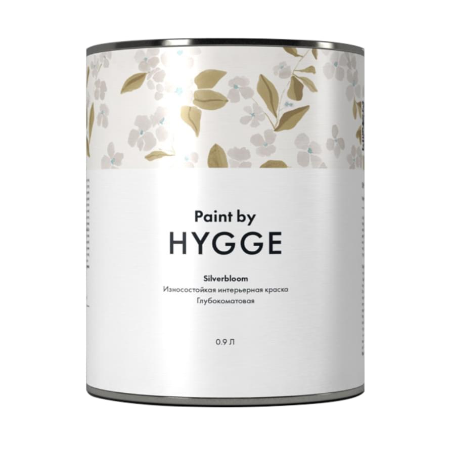 Hygge Paint Интерьерные Краски Silverbloom 0.9 л  краска поверхность 