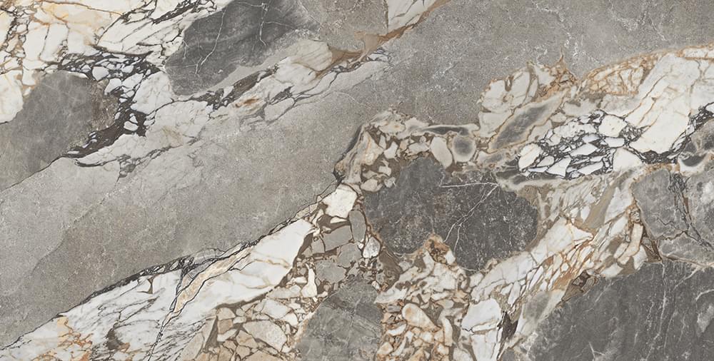 Плитка ITC Porcelain Vulcano Beige Lappato 60x120 см, поверхность полуполированная