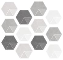 Плитка ITT Atila Matt Hexa 23.2x26.7 см, поверхность матовая