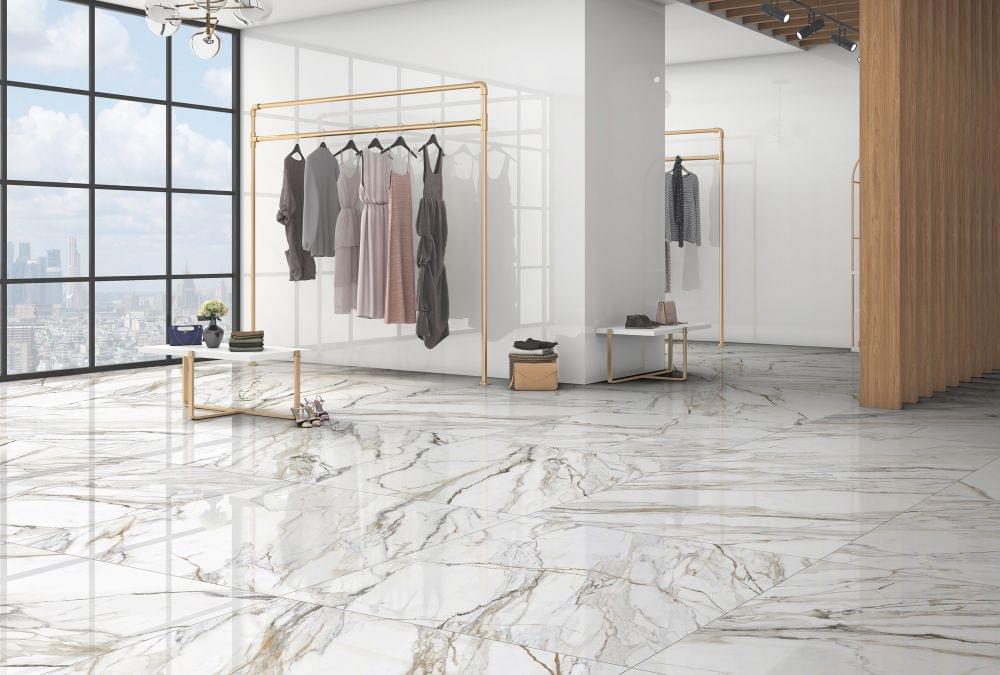 керамогранит фабрики ITT коллекция Calacatta Paonazzo