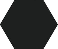 Плитка ITT Hexa Black 23.2x26.7 см, поверхность матовая