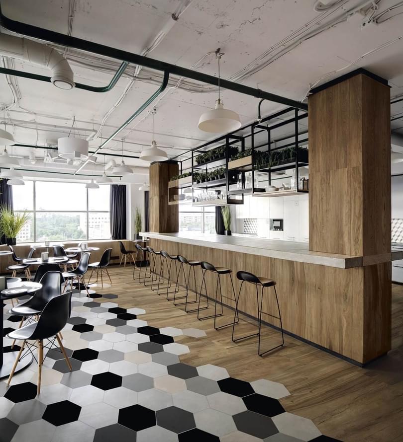 керамогранит фабрики ITT коллекция Hexa