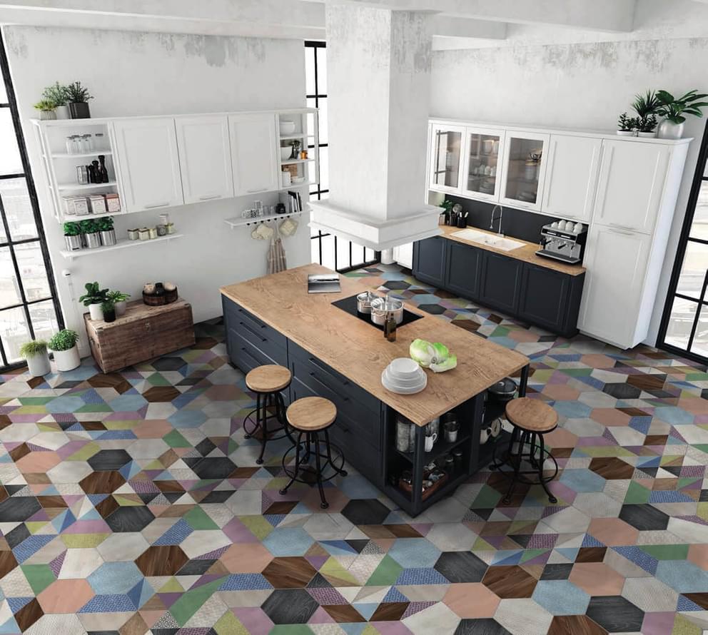 керамогранит фабрики ITT коллекция Hexa