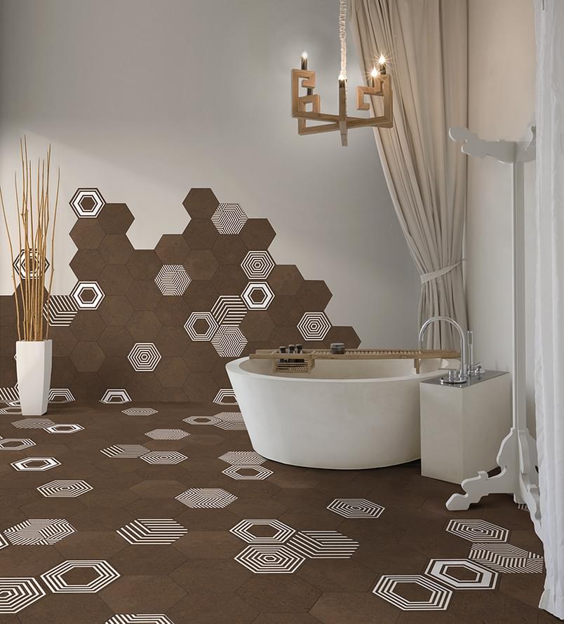 керамогранит фабрики ITT коллекция Hexa