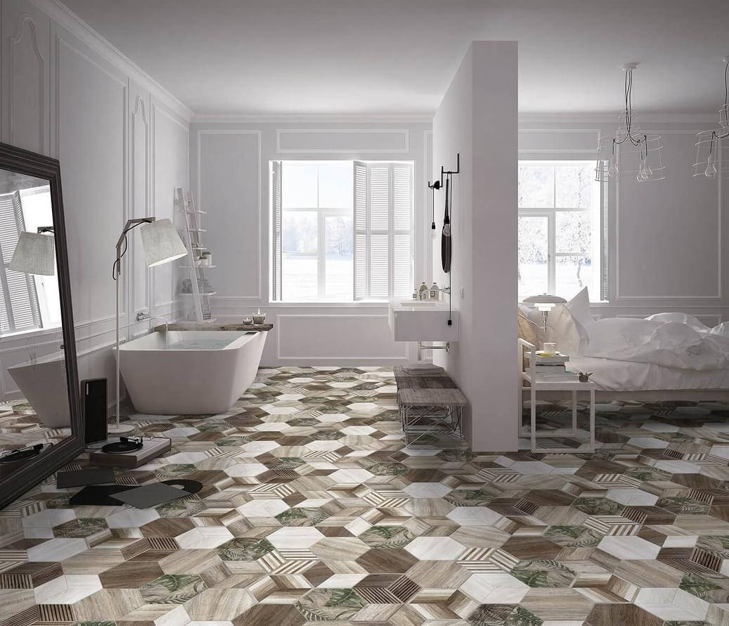 керамогранит фабрики ITT коллекция Hexa