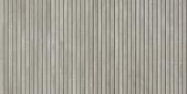 Плитка Ibero Artwood Ribbon Grey 60x120 см, поверхность матовая, рельефная
