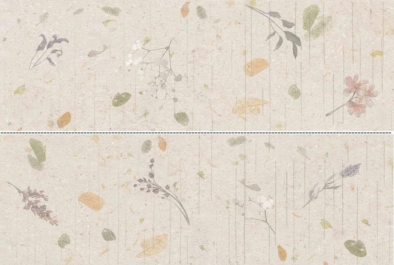 Ibero Botanical Decor Natural Set 2 60x90