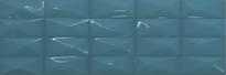 Плитка Ibero Perlage Claire Turquoise 25x75 см, поверхность глянец