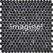 Плитка Imagine Lab Стекло AGHG15-BLACK 28.8x29.3 см, поверхность матовая