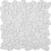 Плитка Imagine Lab Стекло Agpbl-White 28.5x28.5 см, поверхность матовая