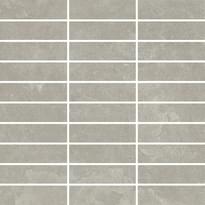 Плитка Impronta Italgraniti Dorset Cenere Cross Cut Muretto 9 mm 30x30 см, поверхность матовая