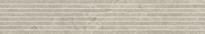 Плитка Impronta Italgraniti Dorset Tortora Cross Cut Listello Tratto 6 mm 20x120 см, поверхность матовая