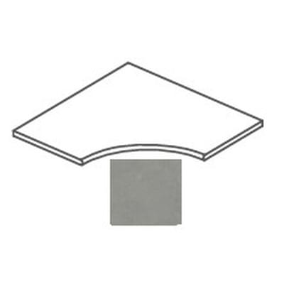 Impronta Italgraniti I Cementi Grey Ang Curv C Luc Sq 20 mm 80x80