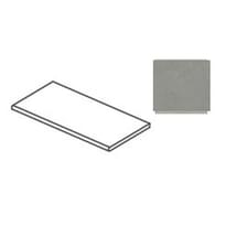 Плитка Impronta Italgraniti I Cementi Grey Ang Dx Ass Sq 20 mm 40x80 см, поверхность матовая