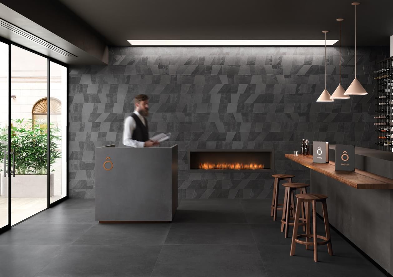 керамогранит фабрики Impronta Italgraniti коллекция Icone Bleu