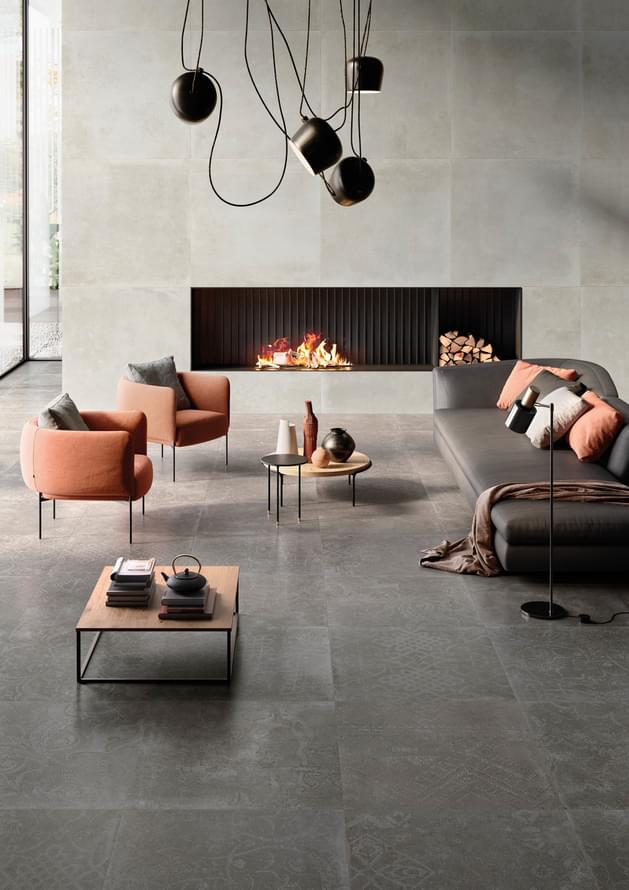 керамогранит фабрики Impronta Italgraniti коллекция Icone Bleu