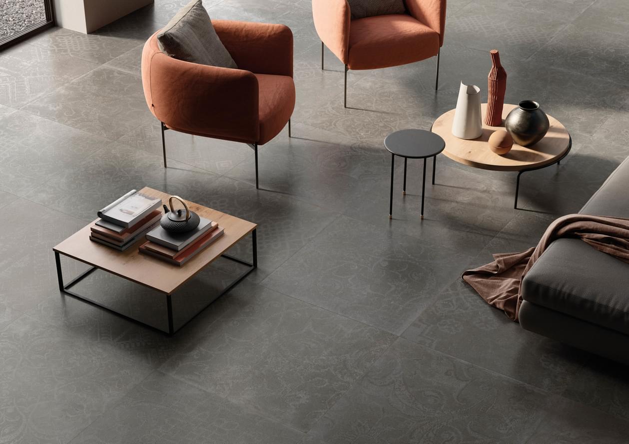 керамогранит фабрики Impronta Italgraniti коллекция Icone Bleu