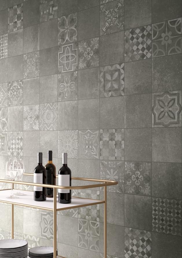 керамогранит фабрики Impronta Italgraniti коллекция Icone Bleu