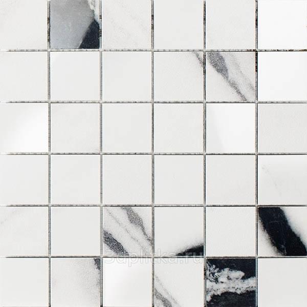 Impronta Italgraniti Lux Experience Panda White Mosaico Mix 30x30