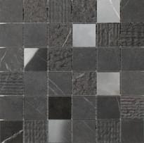 Плитка Impronta Italgraniti Lux Experience Pietra Grey Mosaico Mix 30x30 см, поверхность микс