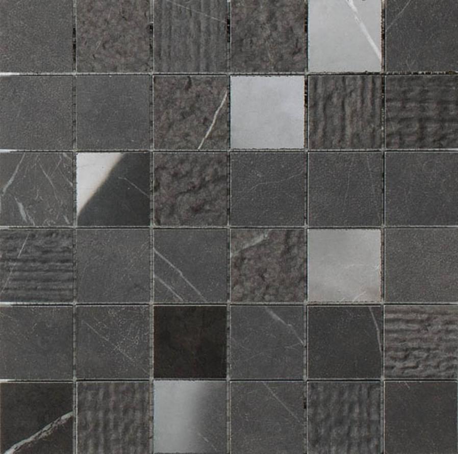 Impronta Italgraniti Lux Experience Pietra Grey Mosaico Mix 30x30