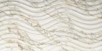 Плитка Impronta Italgraniti Marble Experience Calacatta Gold Onda Sq 60x120 см, поверхность матовая, рельефная