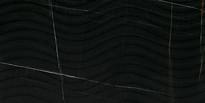 Плитка Impronta Italgraniti Marble Experience Sahara Noir Sq Onda 60x120 см, поверхность матовая, рельефная