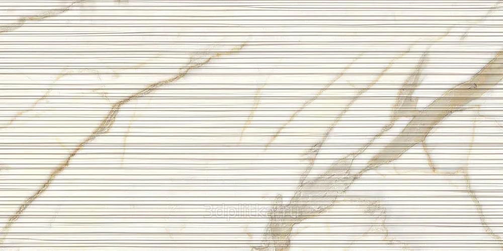 Impronta Italgraniti Marble Touch Calacatta Top Stripe Sq 60x120 см поверхность матовая