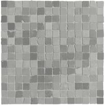 Плитка Impronta Italgraniti Metaline Zinc Mosaico Metal 30x30 см, поверхность матовая