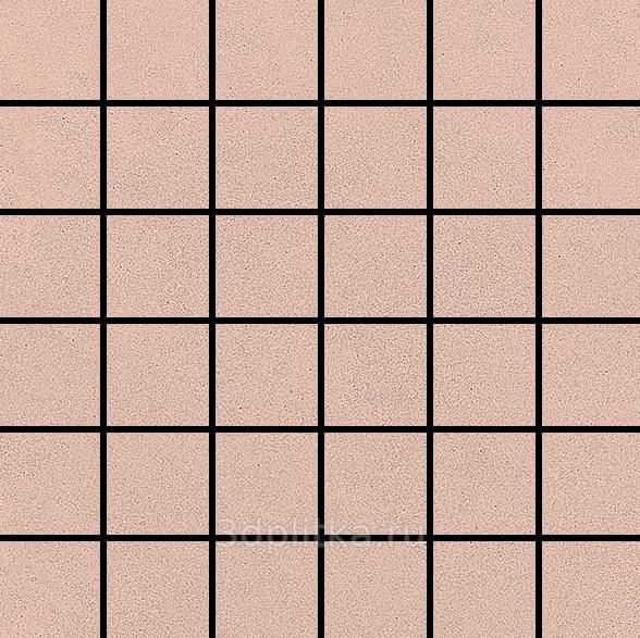 Impronta Italgraniti Nuances Rose Mosaico 30x30 см поверхность матовая