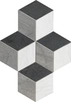 Плитка Impronta Italgraniti Up Stone Cube Mosaico 30.5x35.5 см, поверхность матовая