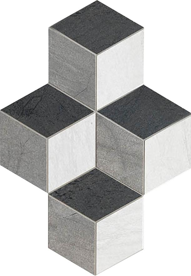 Impronta Italgraniti Up Stone Cube Mosaico 30.5x35.5
