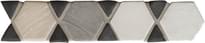 Плитка Impronta Italgraniti Up Stone Hex Listello 6.5x30.5 см, поверхность матовая