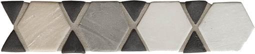 Impronta Italgraniti Up Stone Hex Listello 6.5x30.5