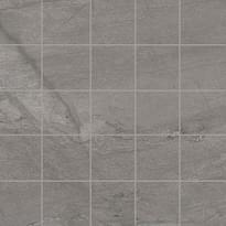 Плитка Impronta Italgraniti Up Stone Lead Mosaico 30x30 см, поверхность матовая