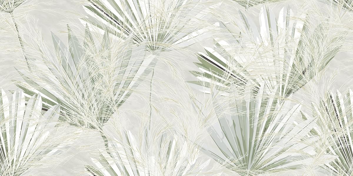 Плитка Infinity Ceramica Blomex Decor Green Mist Glossy 60x120 см, поверхность полированная