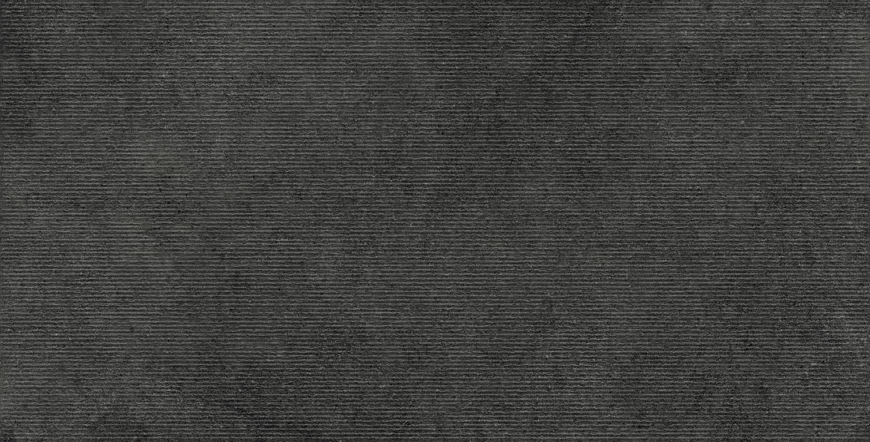 Плитка Infinity Ceramica La Grano Nero Microgrip Matt 60x120 см, поверхность матовая, рельефная