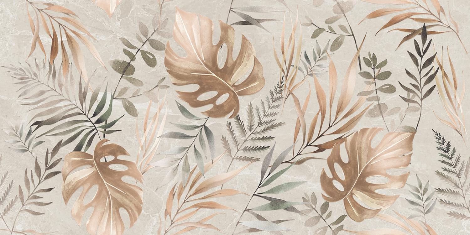 Плитка Infinity Ceramica Linsey Decor Spring Lush Plus 60x120 см, поверхность матовая, рельефная