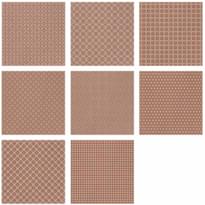 Плитка Infinity Ceramica Marmo Italiano Parco Rosso Carving 60x60 см, поверхность матовая, рельефная