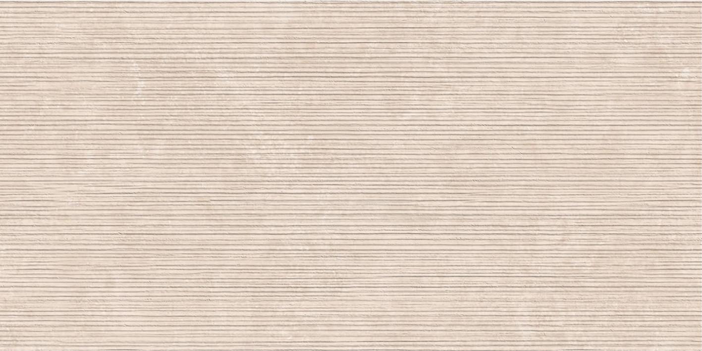 Плитка Infinity Ceramica Sandstar Liniar Beige Carving 60x120 см, поверхность матовая