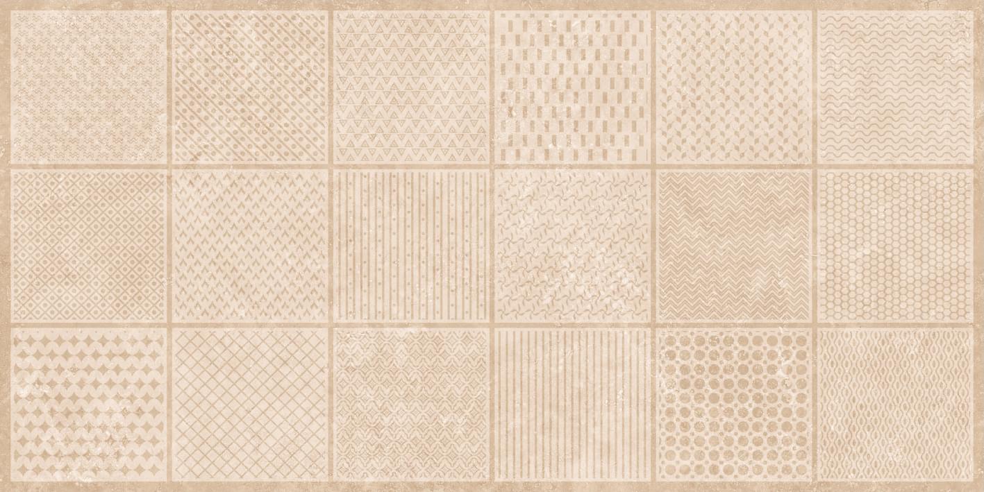 Плитка Infinity Ceramica Sandstar Liniar Selina Beige Carving 60x120 см, поверхность матовая