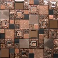 Плитка Intermatex Frame Copper 30x30 см, поверхность глянец