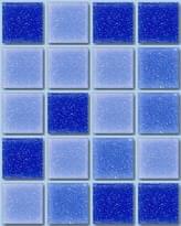 Плитка Irida Mosaic Breeze Bluedream 32.7x32.7 см, поверхность глянец